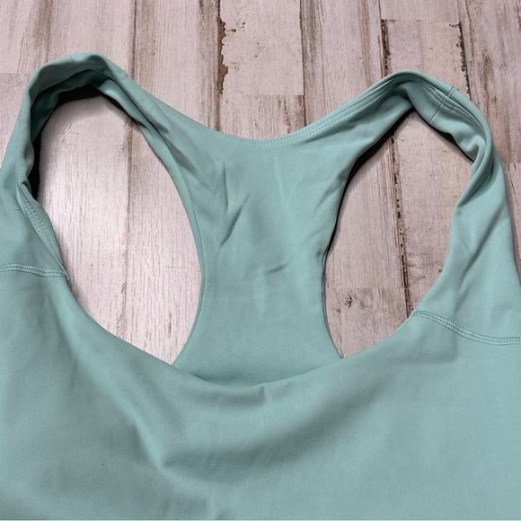 Old Navy Med-Support PowerSoft Racerback Sports Bra Sage Green Sz 4X - Picture 5 of 15